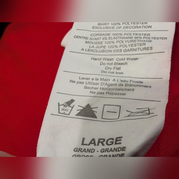 Rubie's Wonder Woman Costume Dress Adult plus Size L/0x - Picture 8 of 10